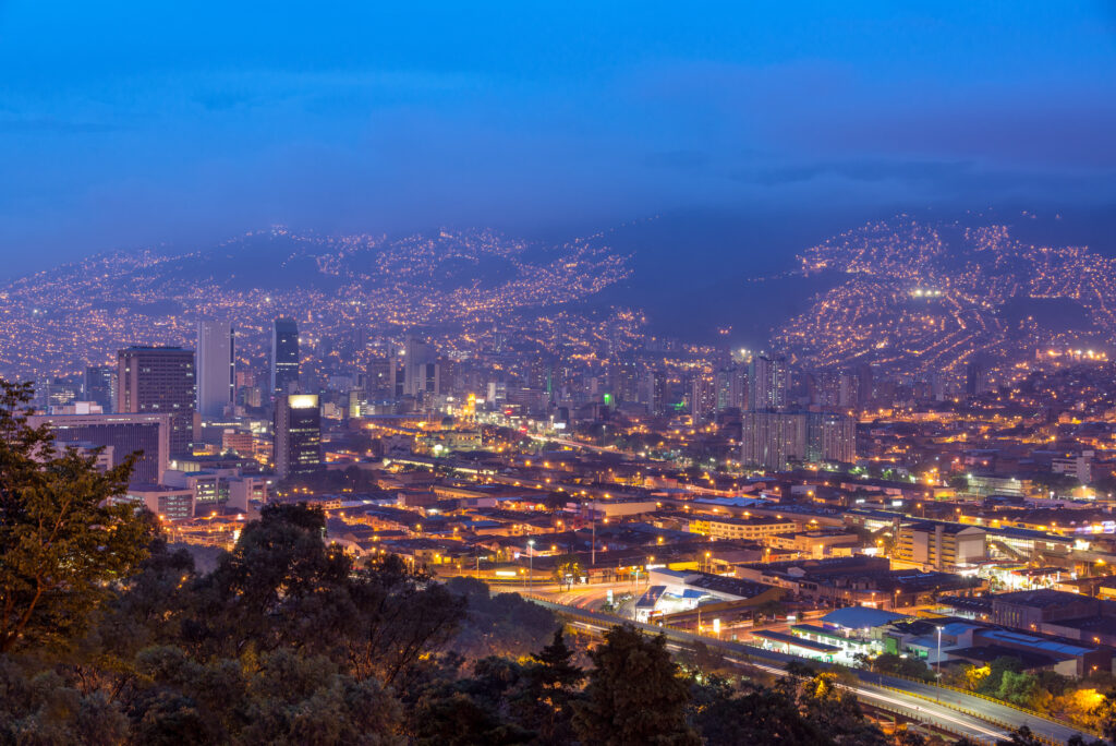 Latin America's only Blockchain centre is located in Medellin, Colombia.