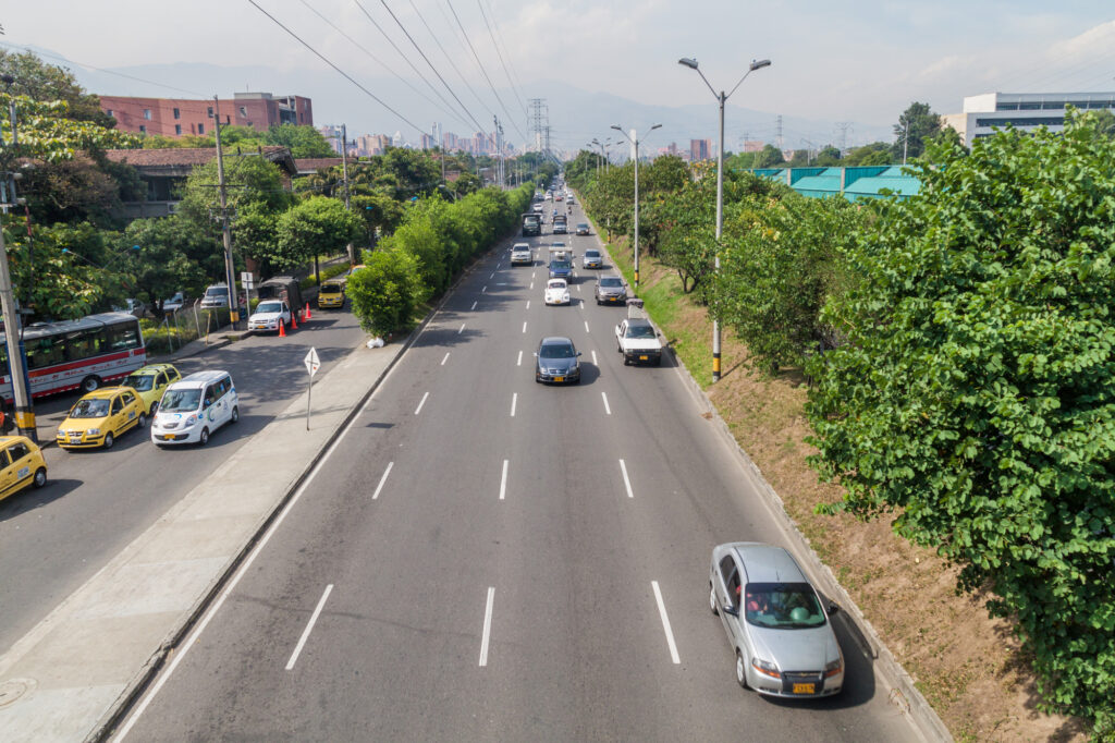 Medellin Colombia Air Pollution Traffic Restriction