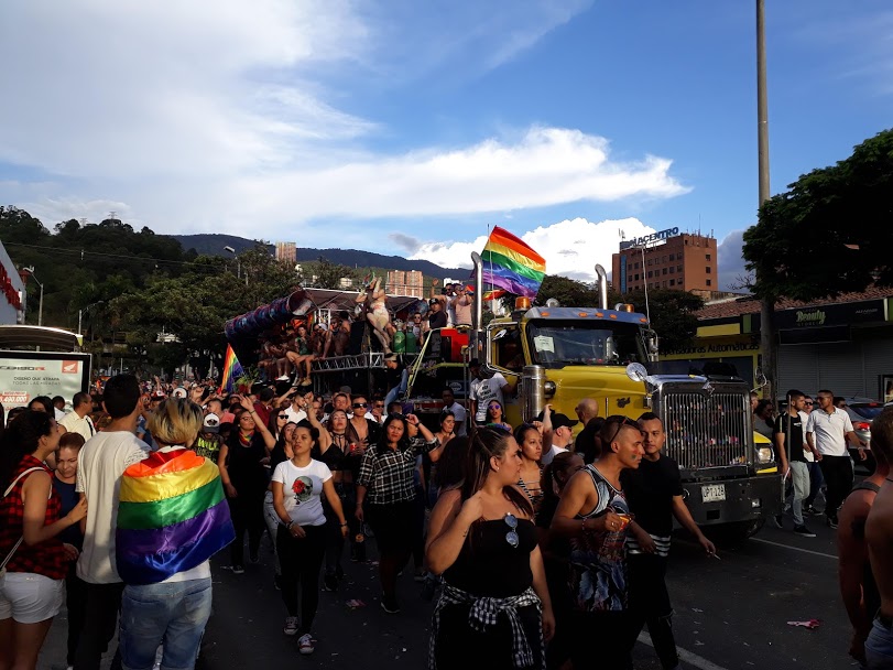 Pride parade in Medeliin, Colombia