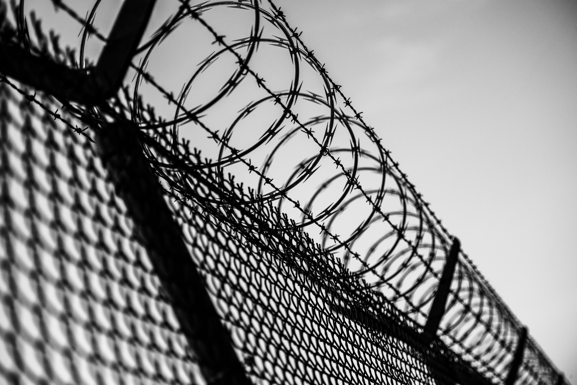 Prison fence Violence Brazil