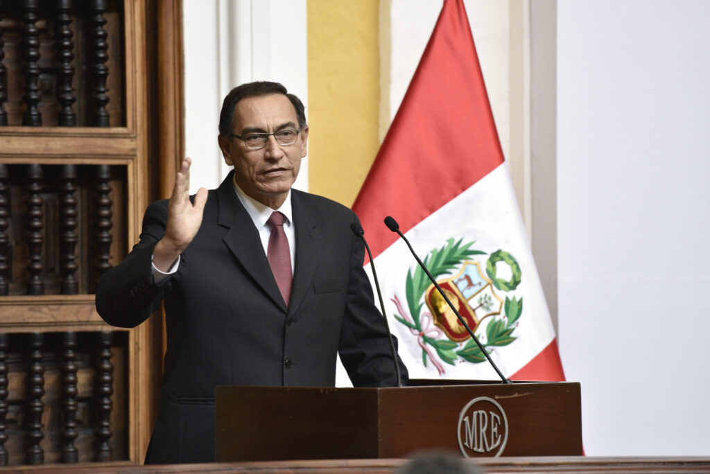 Martin Vizcarra President of Peru