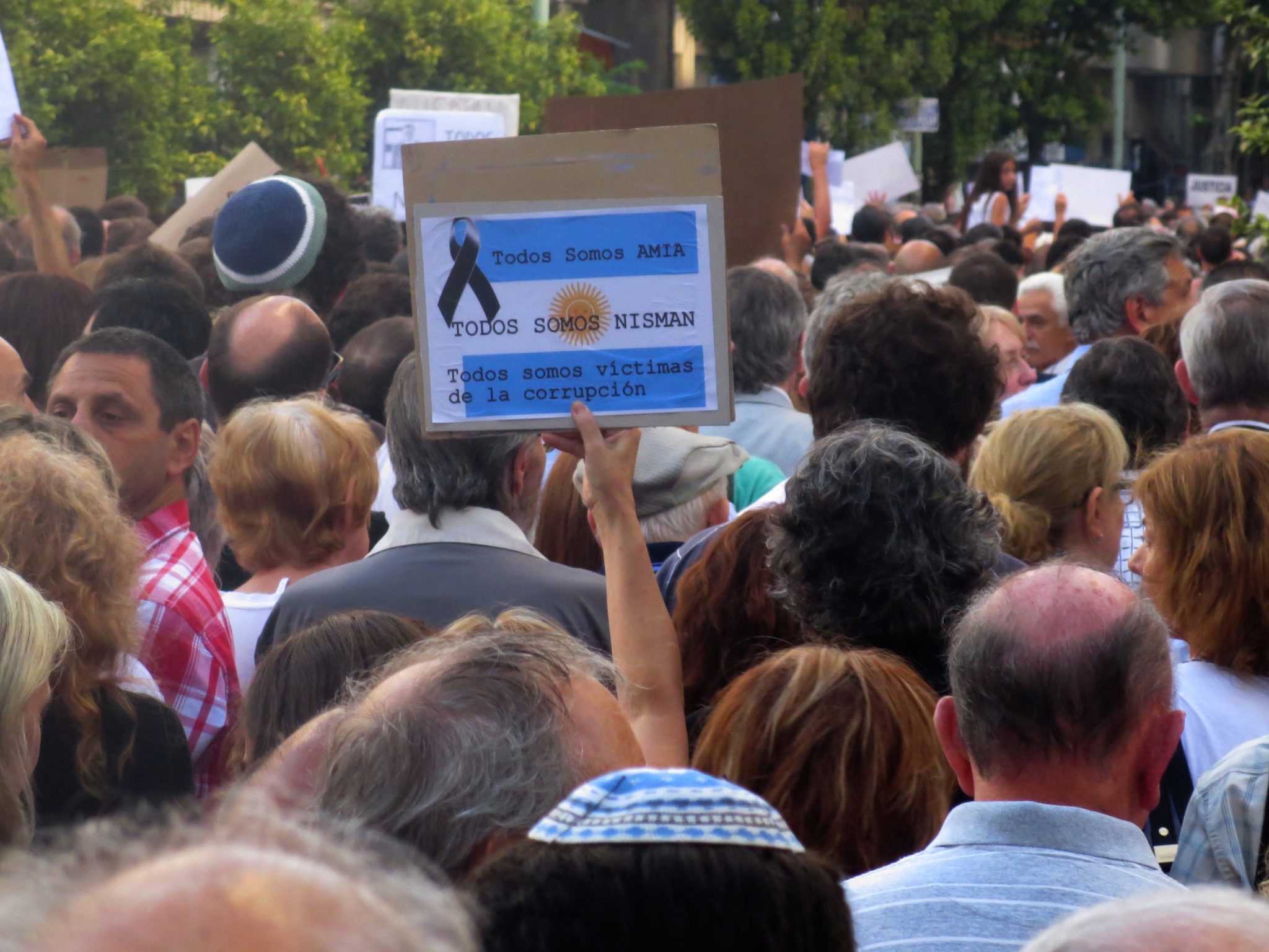 AMIA protest Buenos Aires Argentina