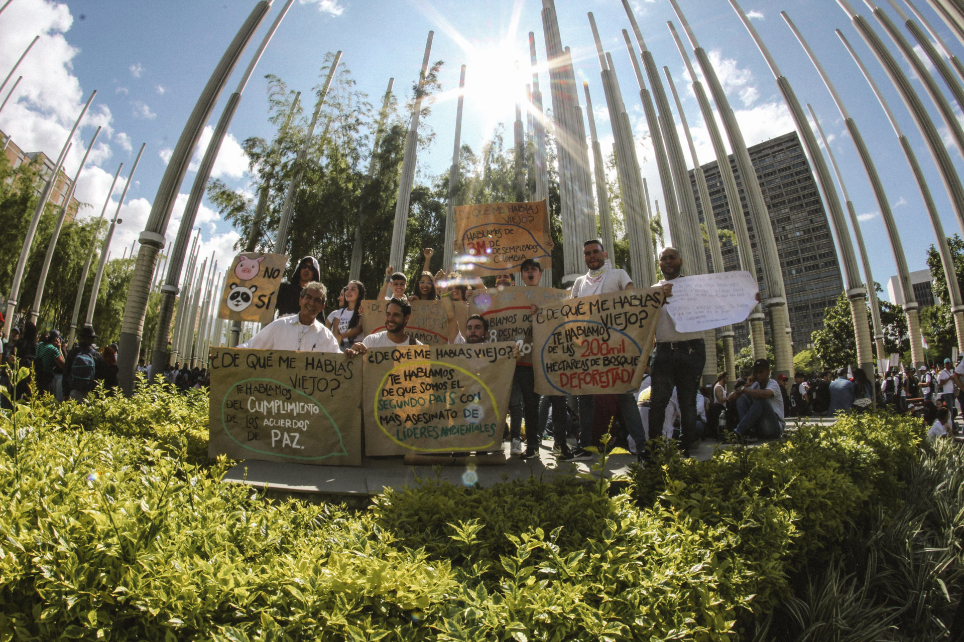 National strike Colombia