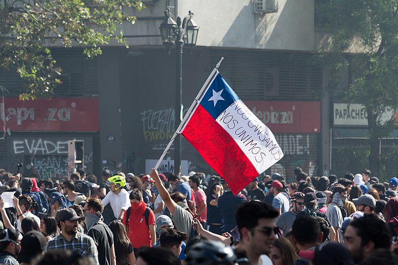 Chilean protesters