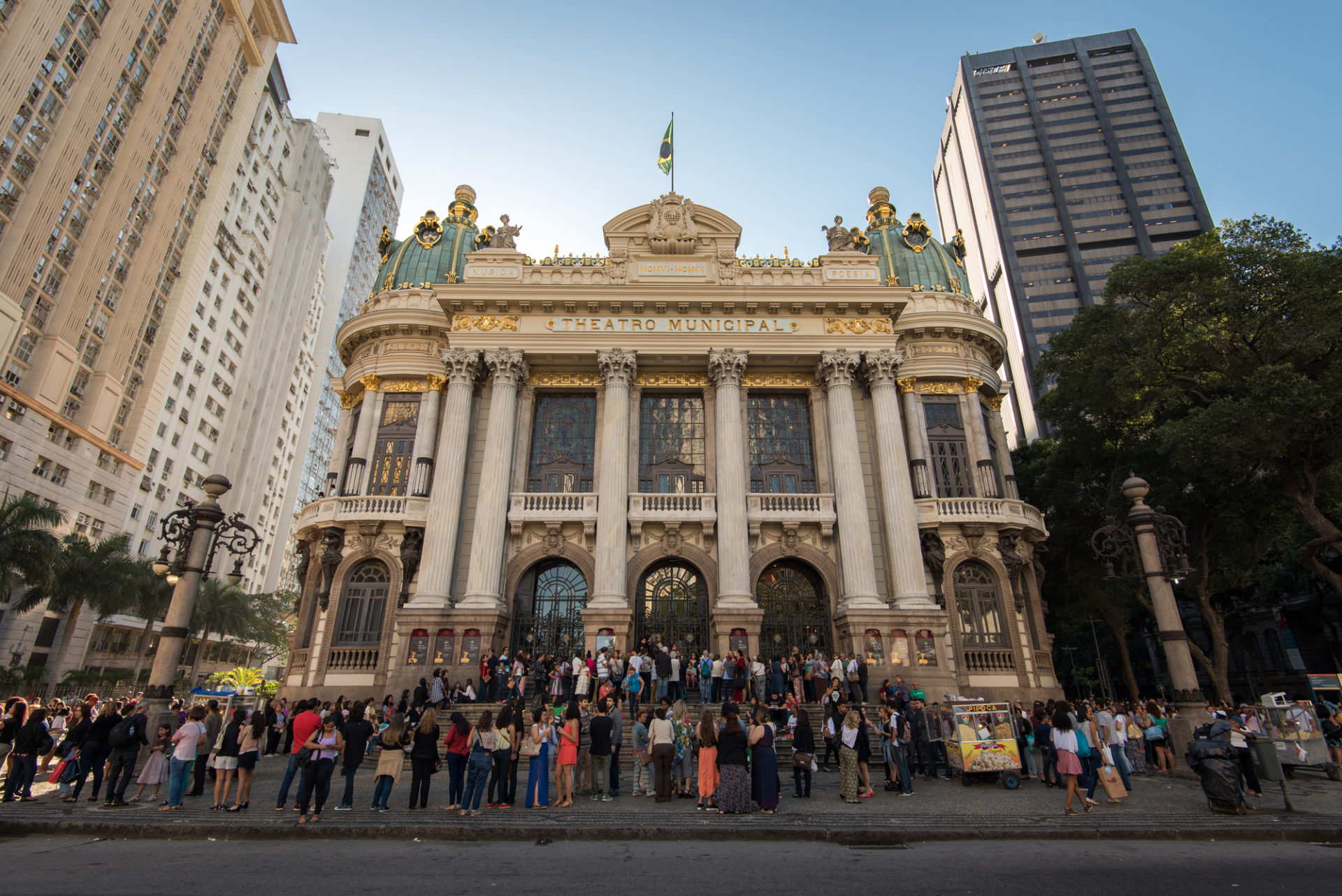 Municipal Theater Rio de Janeiro.